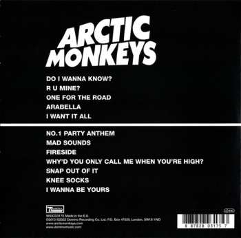 CD Arctic Monkeys: AM
