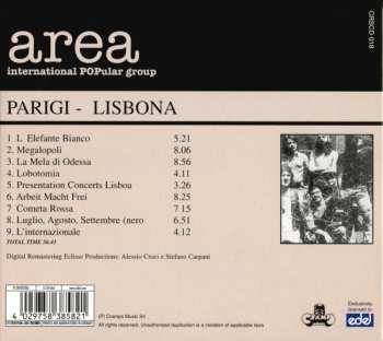 CD Area: Parigi-Lisbona DIGI
