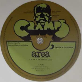 LP Area: Caution Radiation Area CLR | LTD | NUM