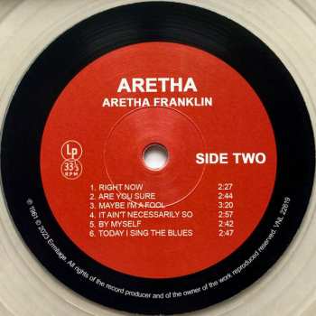 LP Aretha Franklin: Aretha Franklin CLR