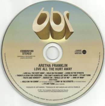 CD Aretha Franklin: Love All The Hurt Away
