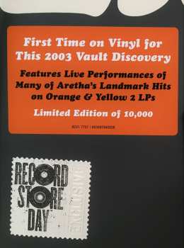 2LP Aretha Franklin: Oh Me Oh My: Aretha Live In Philly, 1972 LTD | CLR