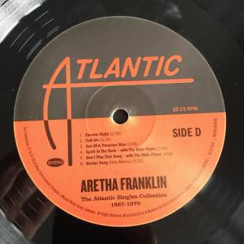 2LP Aretha Franklin: The Atlantic Singles Collection 1967-1970