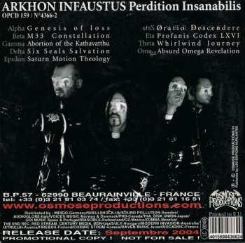 CD Arkhon Infaustus: Perdition Insanabilis