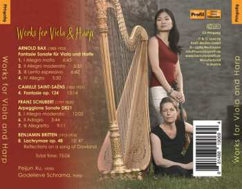 CD Franz Schubert: Works For Viola & Harp