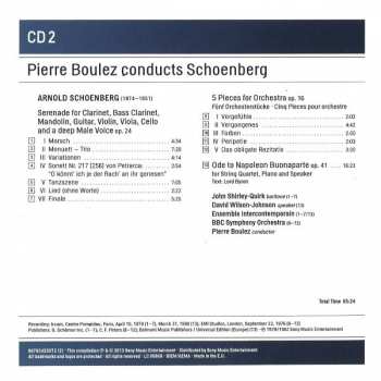 11CD/Box Set Arnold Schoenberg: Pierre Boulez conducts Schoenberg