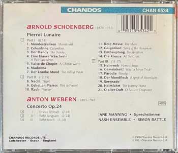 CD Arnold Schoenberg: Pierrot Lunaire | Concerto Op. 24