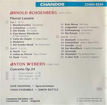 CD Arnold Schoenberg: Pierrot Lunaire | Concerto Op. 24