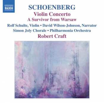 Album Philharmonia Orchestra: Violin Concerto / A Survivor From Warsaw