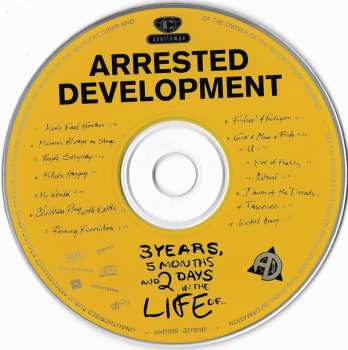 CD Arrested Development: 3 Years, 5 Months And 2 Days In The Life Of ...