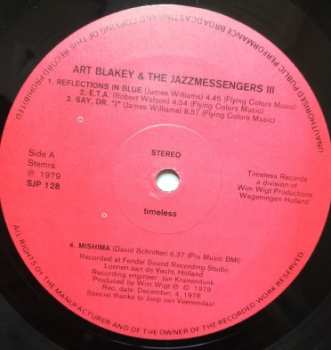 CD Art Blakey & The Jazz Messengers: Reflections In Blue