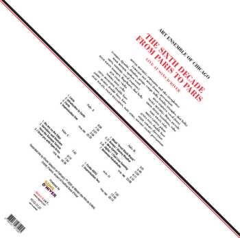2LP The Art Ensemble Of Chicago: The Sixth Decade - From Paris To Paris (Live At Sons D’Hiver)