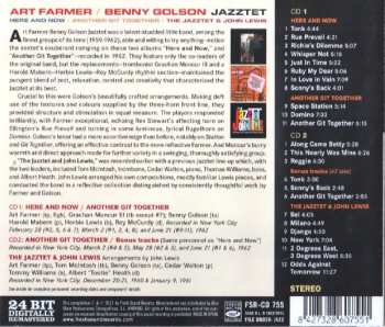 2CD The Jazztet: Here And Now / Another Git Together / The Jazztet & John Lewis