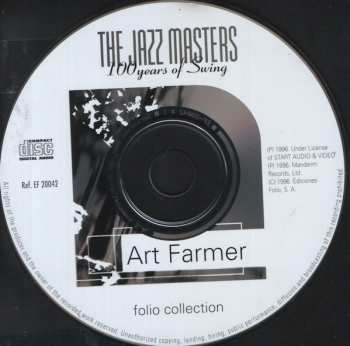 CD Art Farmer: The Jazz Masters 100 Años De Swing