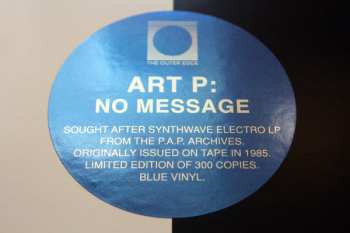 LP Art P: No Message CLR | LTD