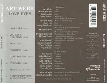 CD Art Webb: Love Eyes