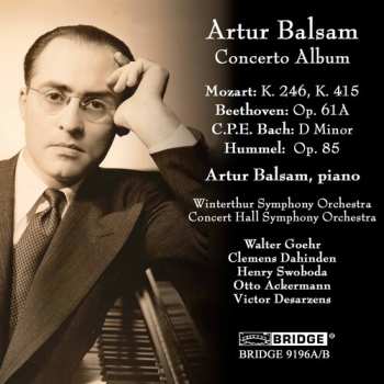 Album Arthur Balsam: Concerto Album