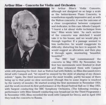 SACD Sir William Walton: Concerto For Violin And Orchestra / Concerto For Violin And Orchestra (Original Version)