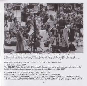 SACD Sir William Walton: Concerto For Violin And Orchestra / Concerto For Violin And Orchestra (Original Version)