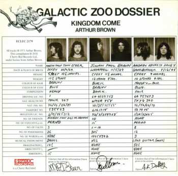 CD Arthur Brown's Kingdom Come: Galactic Zoo Dossier