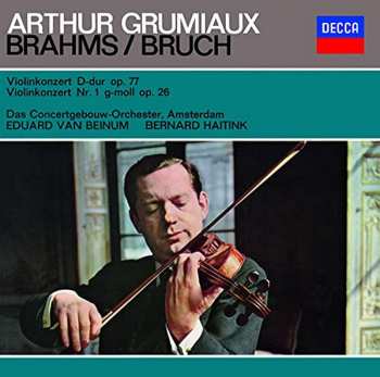 CD Johannes Brahms: Violinkonzert D-dur Op. 77 / Violinkonzert Nr. 1 g-moll Op. 26