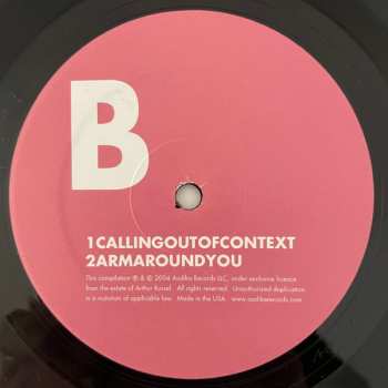 2LP Arthur Russell: Calling Out Of Context