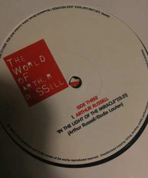3LP Arthur Russell: The World Of Arthur Russell