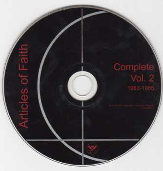 CD Articles Of Faith: Complete Vol. 2 1983-1985