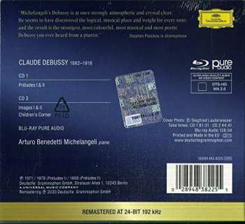 2CD/Blu-ray Claude Debussy: Arturo Benedetti Michelangeli Plays Debussy