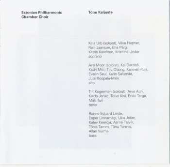 2CD Arvo Pärt: Kanon Pokajanen