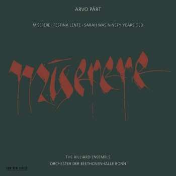 Album Arvo Pärt: Miserere