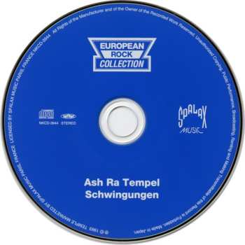 CD Ash Ra Tempel: Schwingungen