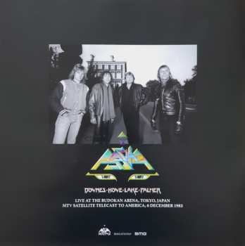2LP Asia: Live At The Budokan Tokyo 1983 (MTV Satellite Telecast To America 6 December 1983)