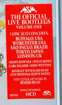 10CD/Box Set Asia: The Official Live Bootlegs Volume 1