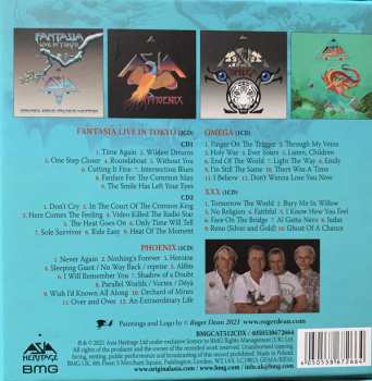 5CD/Box Set Asia: The Reunion Albums 2007-2012 Box Set