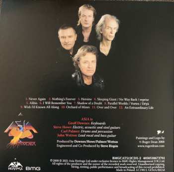 5CD/Box Set Asia: The Reunion Albums 2007-2012 Box Set