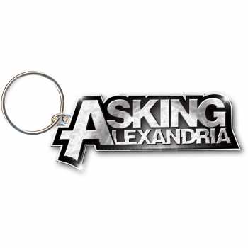 Merch Asking Alexandria: Kľúčenka Logo Asking Alexandria 