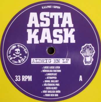 LP Asta Kask: Aldrig En LP CLR