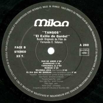 LP Astor Piazzolla: Tangos "L'Exil De Gardel" (Bande Originale Du Film)