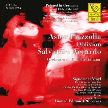 LP Astor Piazzolla: Tangos Für Violine & Streichorchester »oblivion« (180g)