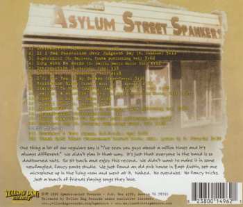 CD Asylum Street Spankers: Spanks For The Memories