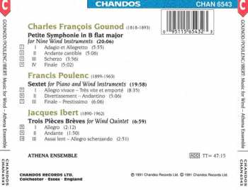 CD Jacques Ibert: Petite Symphonie In B Flat Major / Sextet / Trois Pièces Brèves