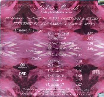 SACD Simon Wynberg: Astor Piazzolla - Histoire Du Tango / Libertango / Etudes
