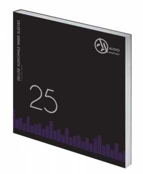 Audiotechnika Audio Anatomy Vnitřní antistatické obaly Deluxe Audiophile Bílé 25ks