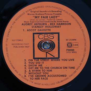 LP Audrey Hepburn: My Fair Lady