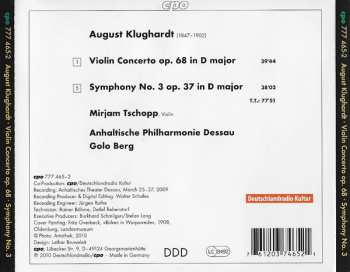 CD Anhaltische Philharmonie Dessau: Symphonie No 3 • Violin Concerto