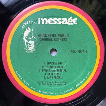 LP Augustus Pablo: Original Rockers