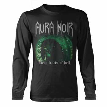 Merch Aura Noir: Tričko s dlhým rukávom Deep Tracts Of Hell