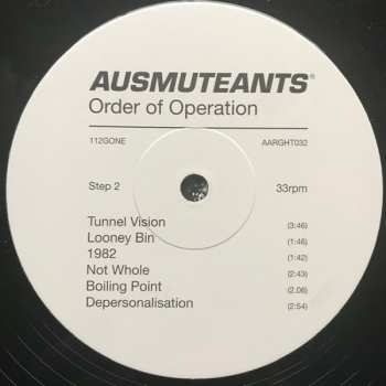 LP Ausmuteants: Order Of Operation