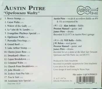 CD Austin Pitre & The Evangeline Playboys: Opelousas Waltz